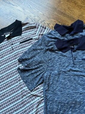 Lot of 3 Men's Adaptive Open Back Polo Shirt size small New without tags